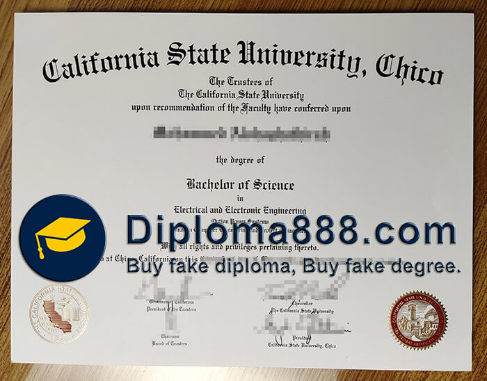 buy fake California State University Chico degree