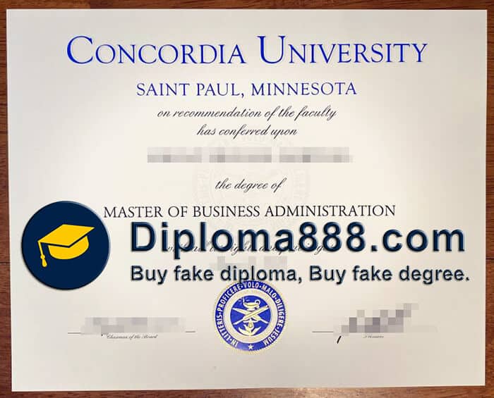 buy fake Concordia University, St. Paul degree