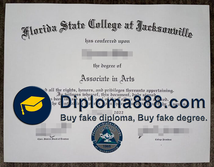 buy fake Florida State College at Jacksonville degree