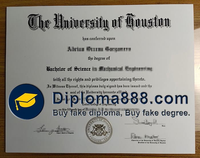 buy fake University of Houston degree