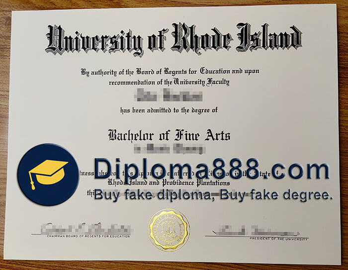 buy fake University of Rhode Island degree