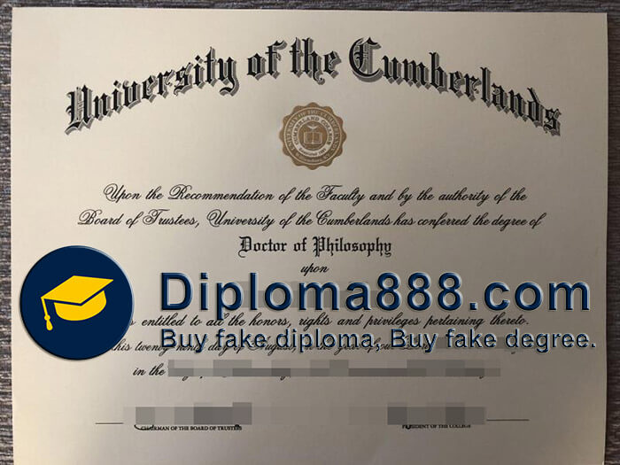 buy fake University of the Cumberlands degree