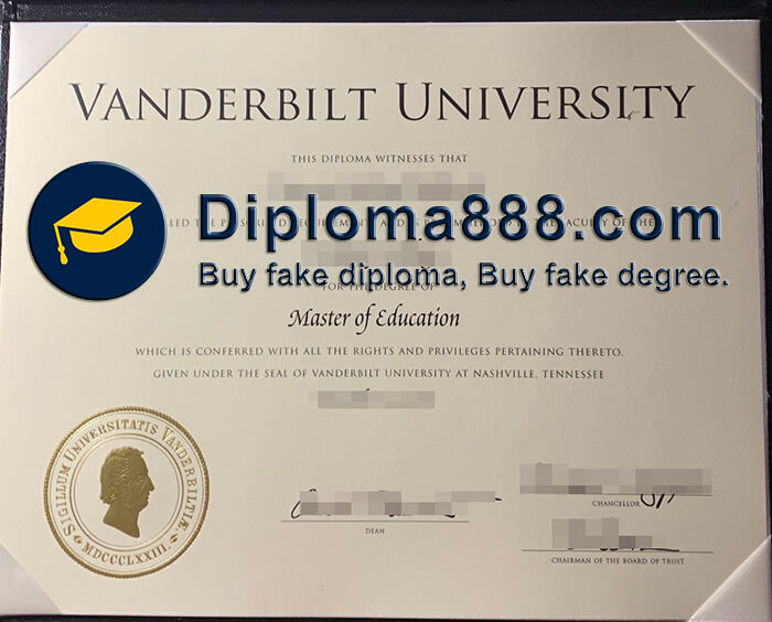buy fake Vanderbilt University degree