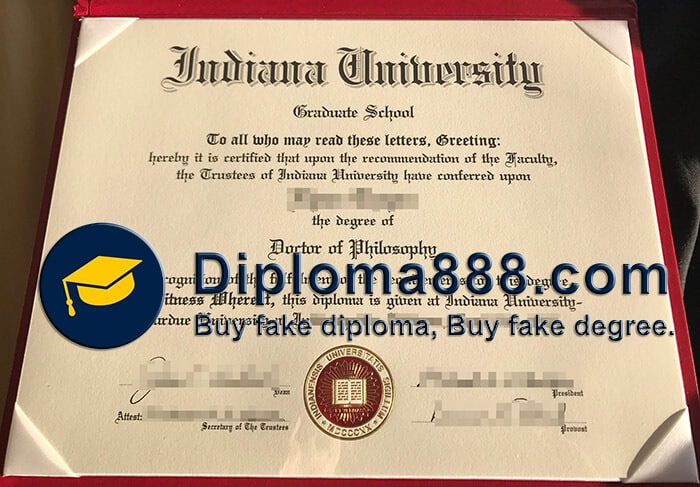 buy fake Indiana University degree