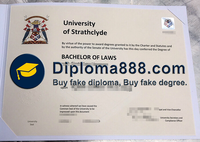 buy fake University of Strathclyde degree