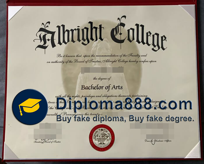 buy fake Albright College degree