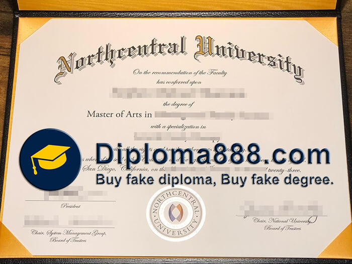 buy fake Northcentral University degree