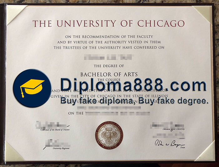 buy fake University of Chicago degree