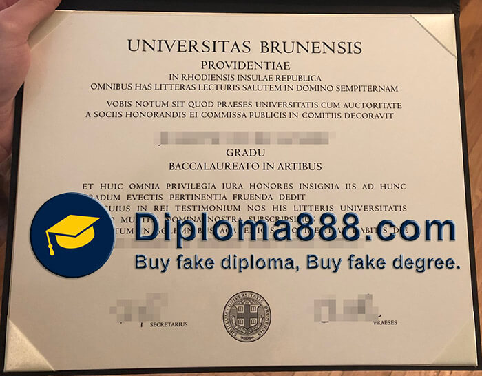 buy fake Universitas Brunensis degree