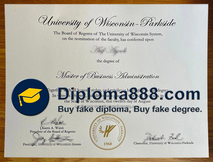 buy fake University of Wisconsin Parkside degree
