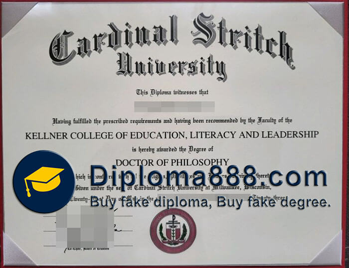 buy fake Cardinal Stritch University degree