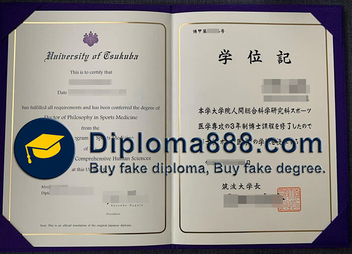 buy fake University of Tsukuba degree