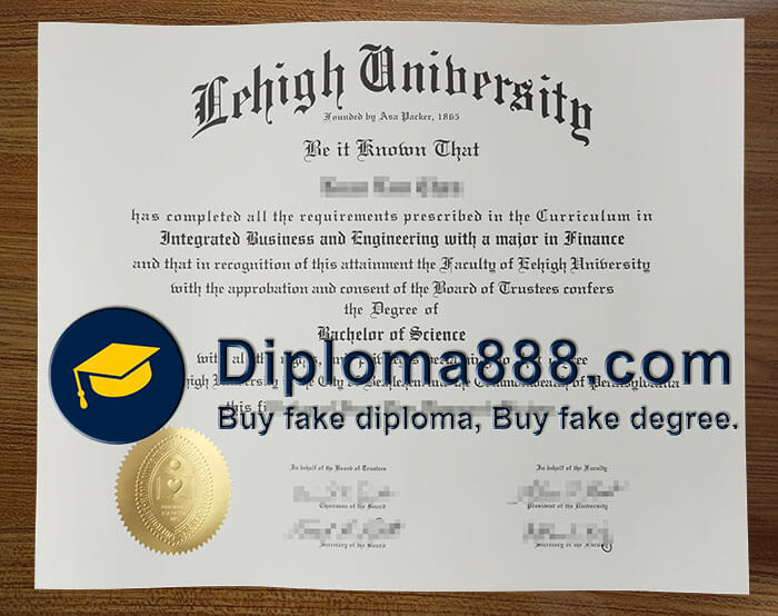 buy fake Lehigh University degree