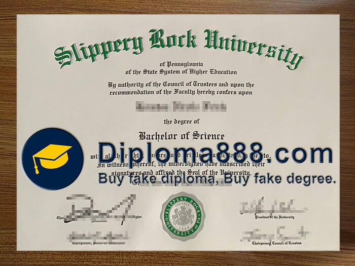 make Slippery Rock University degree