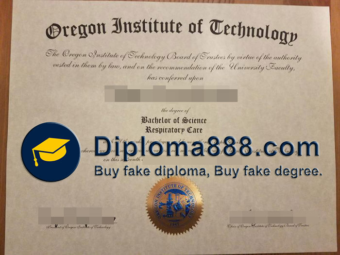 buy fake Oregon Institute of Technology degree