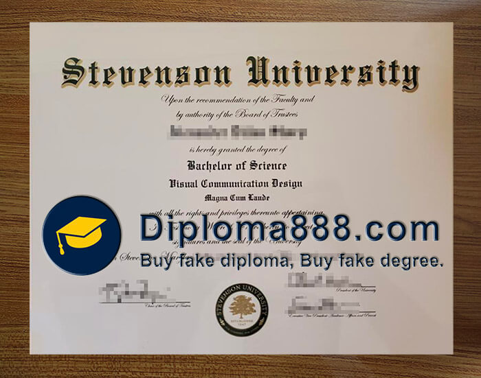 fake Stevenson University degree
