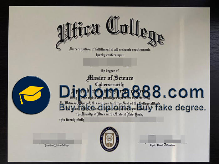 buy fake Utica College degree