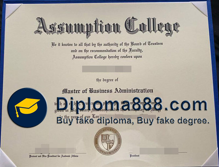 fake Assumption College degree