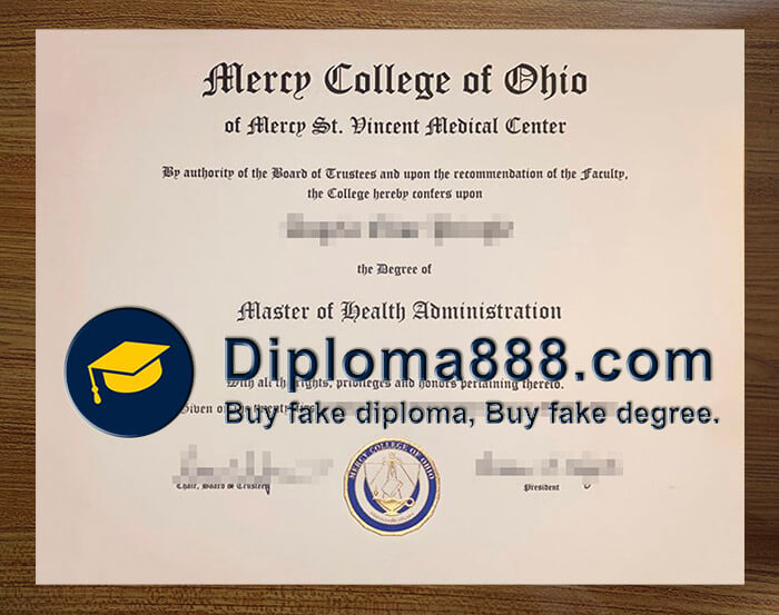 Get a fake Mercy College of Ohio degree