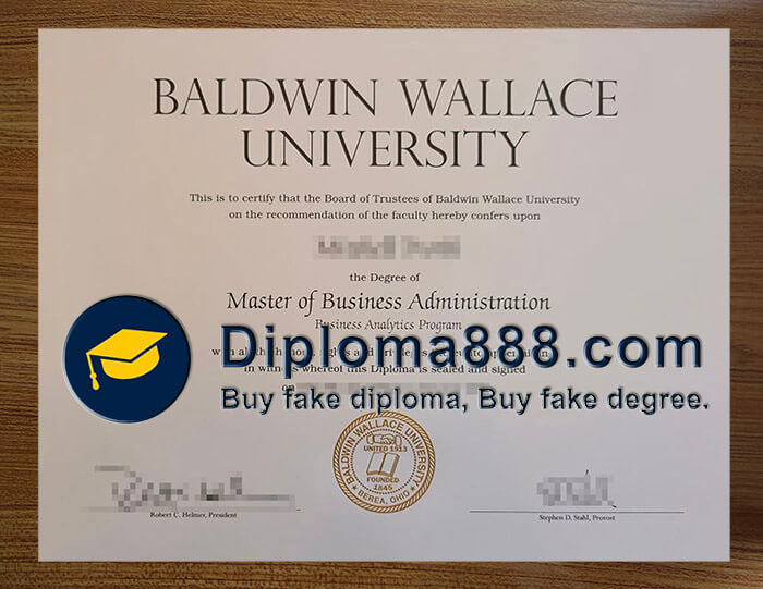 buy fake Baldwin Wallace University degree