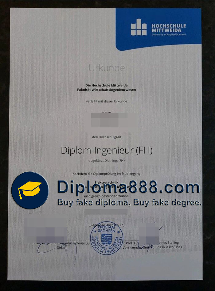 buy Hochschule Mittweida diploma