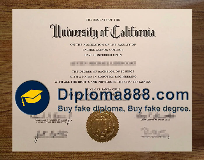 buy fake University of California at Santa Cruz degree