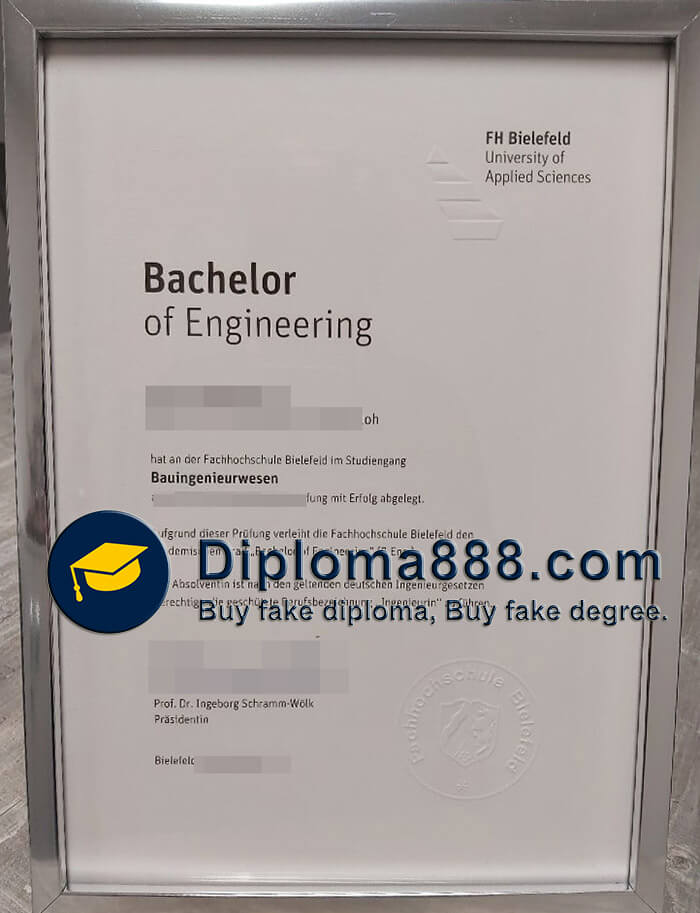 buy fake FH Bielefeld University of Applied Sciences degree