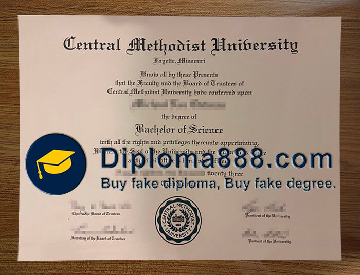 buy fake Central Methodist University degree