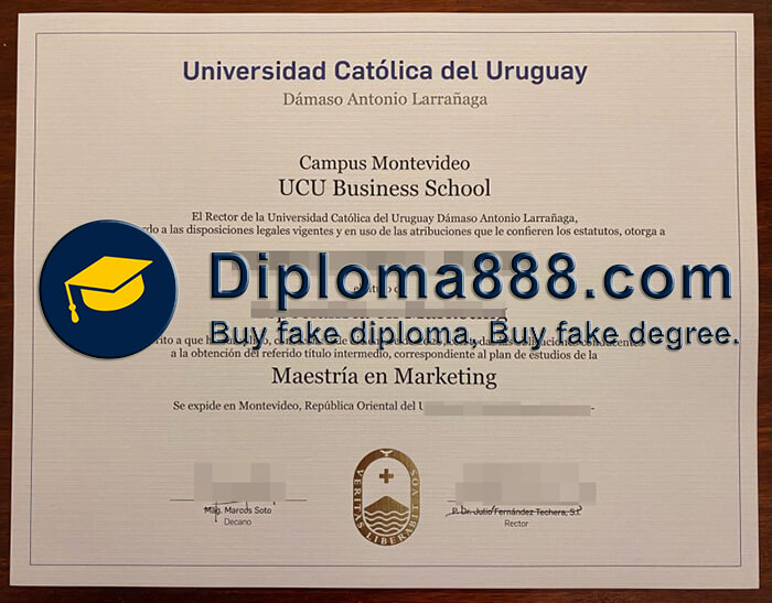 buy Catholic University of Uruguay degree