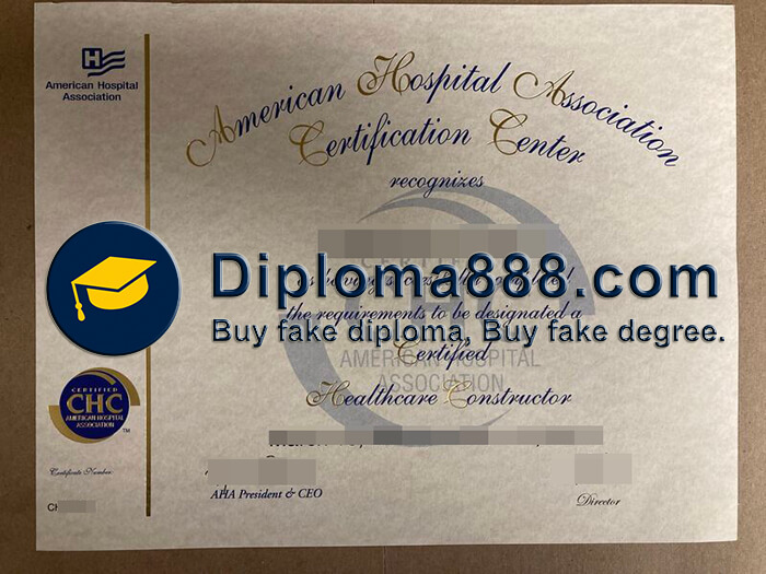 buy fake Certified Healthcare Constructor certificate