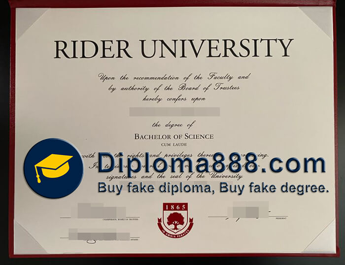 buy fake Rider University diploma