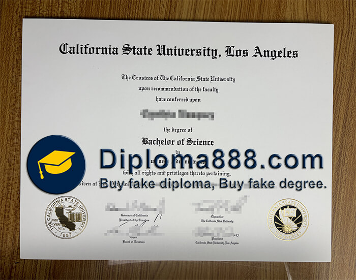 buy California State University Los Angeles degree