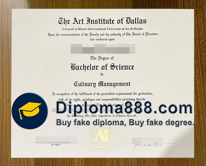 buy Art Institute of Dallas degree