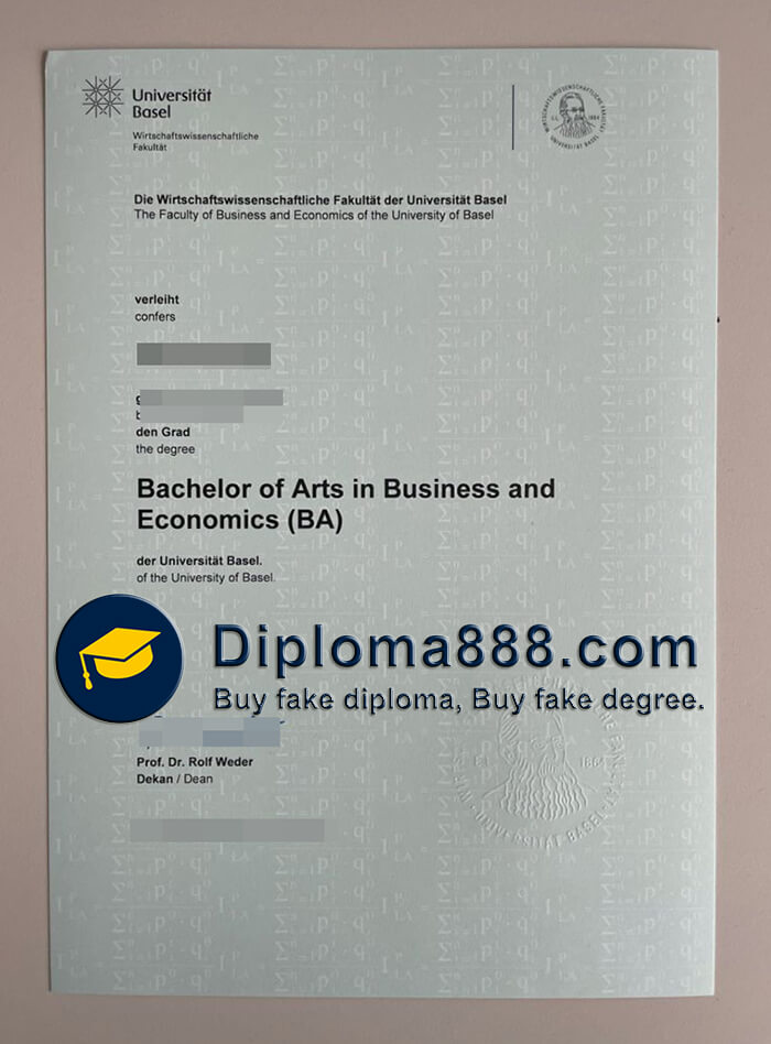 buy University of Basel degree