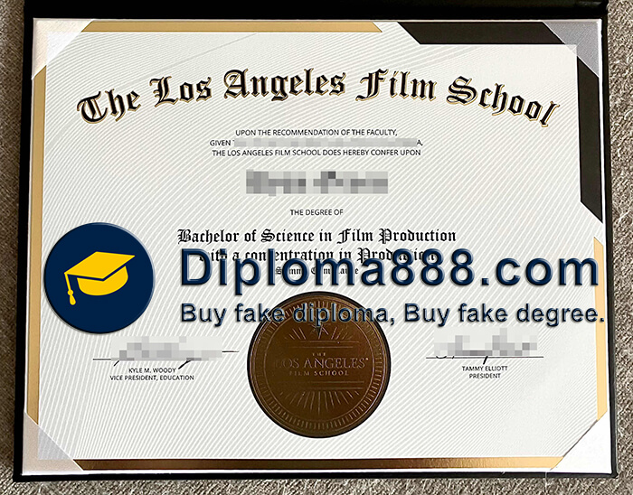 buy fake Los Angeles Film School degree