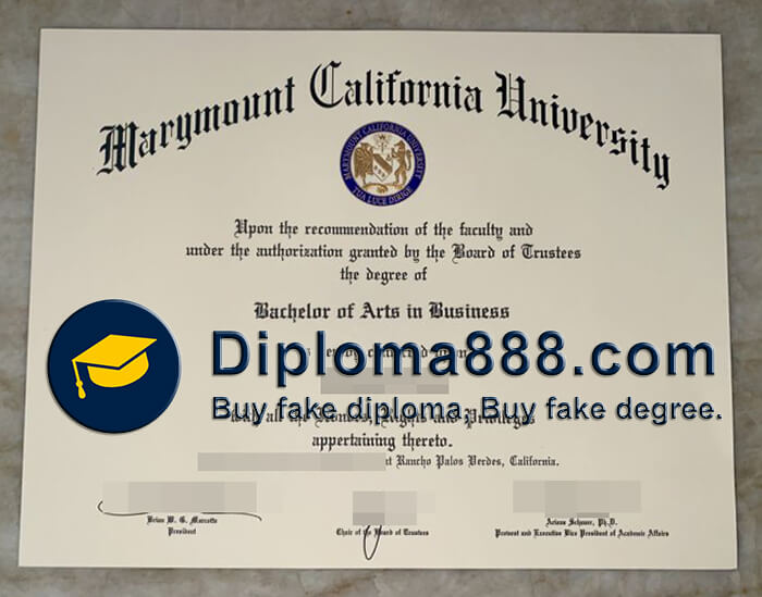 Marymount California University degree