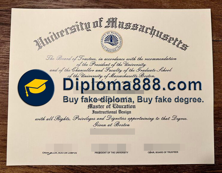 University of Massachusetts Boston degree