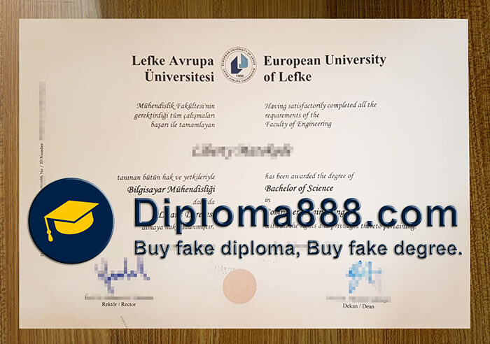 European University of Lefke degree