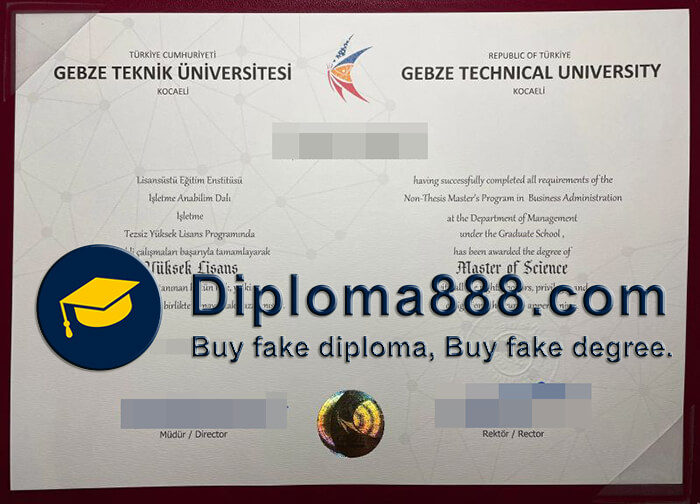 Gebze Technical University degree