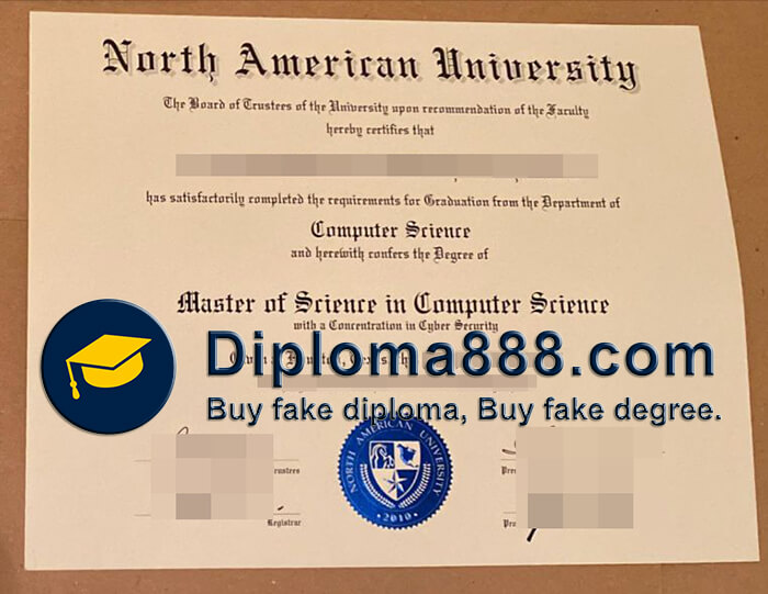 North American University degree