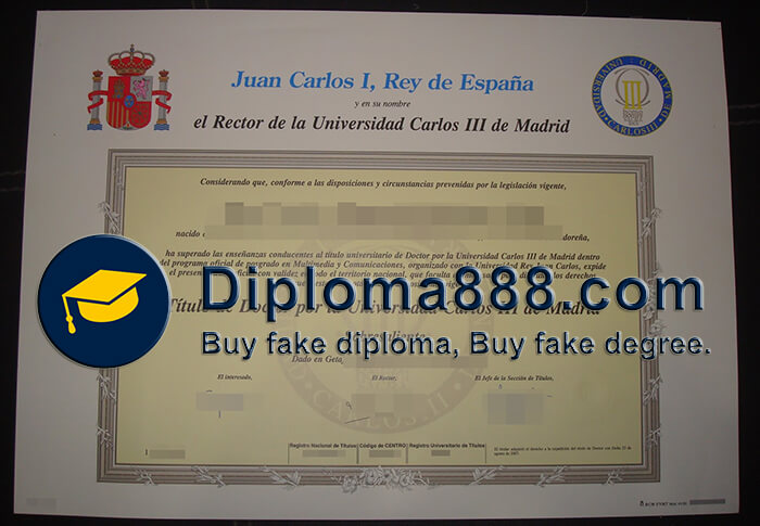 Universidad Carlos III de Madrid degree