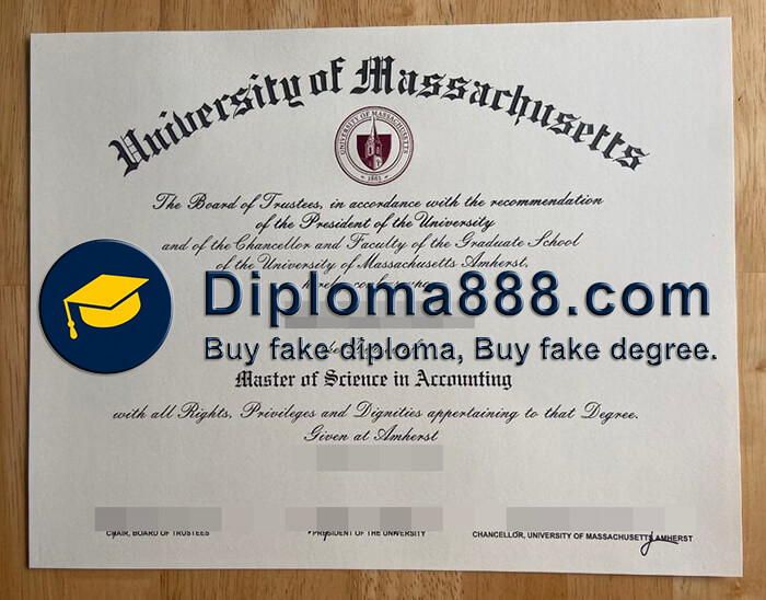 University Massachusetts Amherst degree