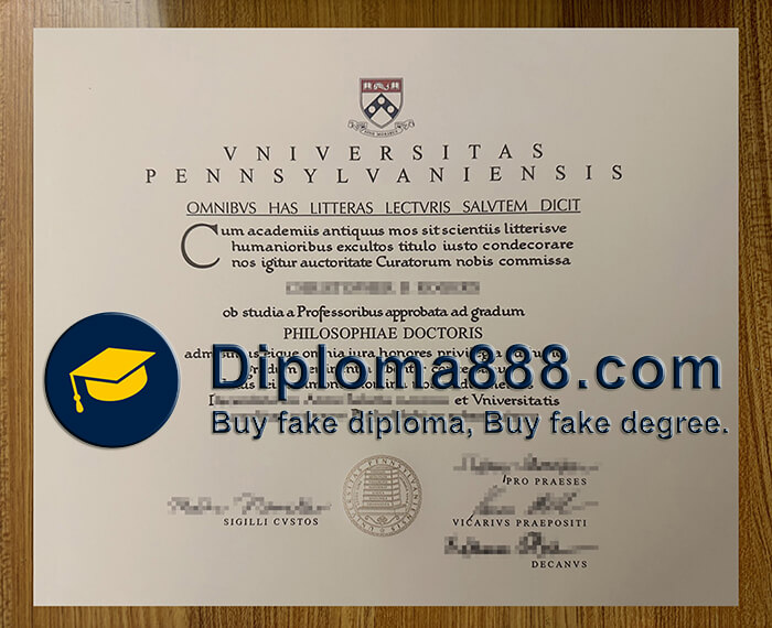 Vniversitas Pennsylvaniensis diploma