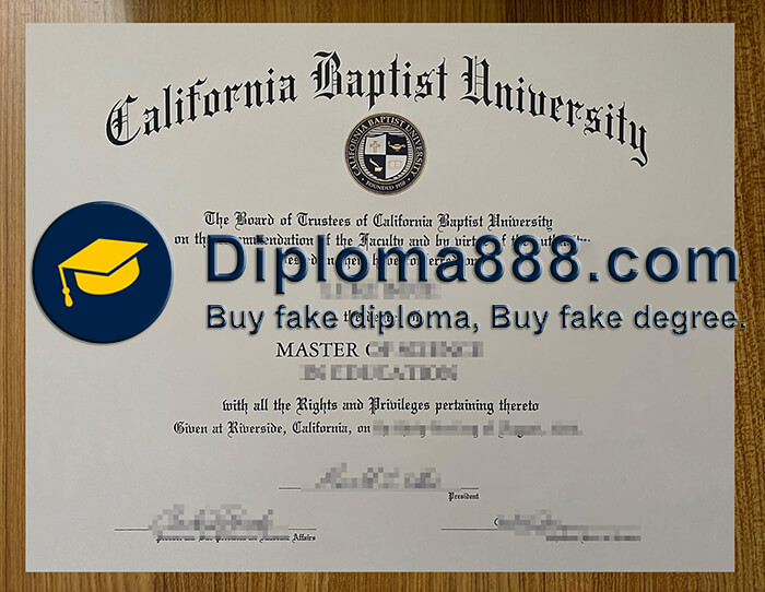 California Baptist University degree