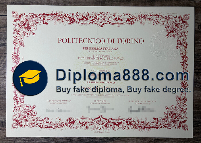 Polytechnic University of Turin degree