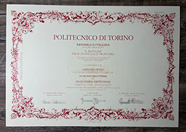 The Guides to order a Politecnico di Torino degree in Italy.