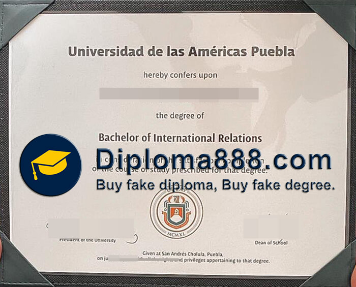 Universidad de las Americas Puebla degree