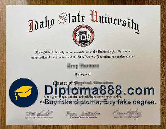 Idaho State University degree