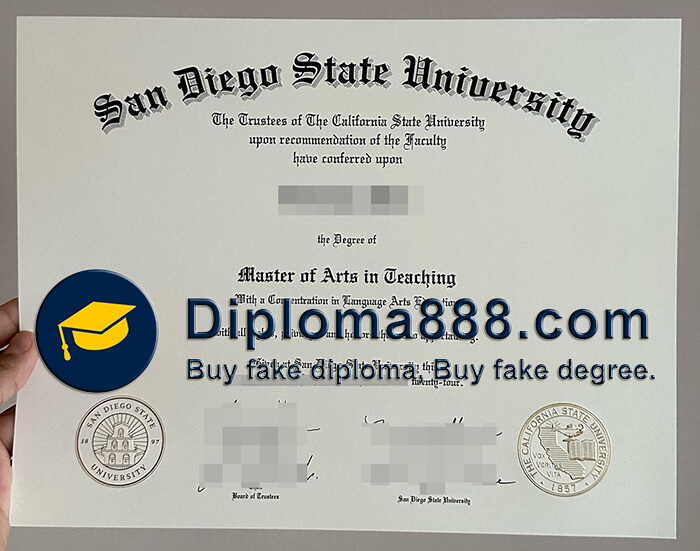 San Diego State University degree