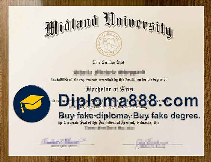 Midland University diploma